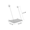 20KG Pet Cat Hammock Hanging Cat Bed Bearing Comfortable Cat Sunny Window Seat Mount Kitten Climbing Frame Pet Accessories 6