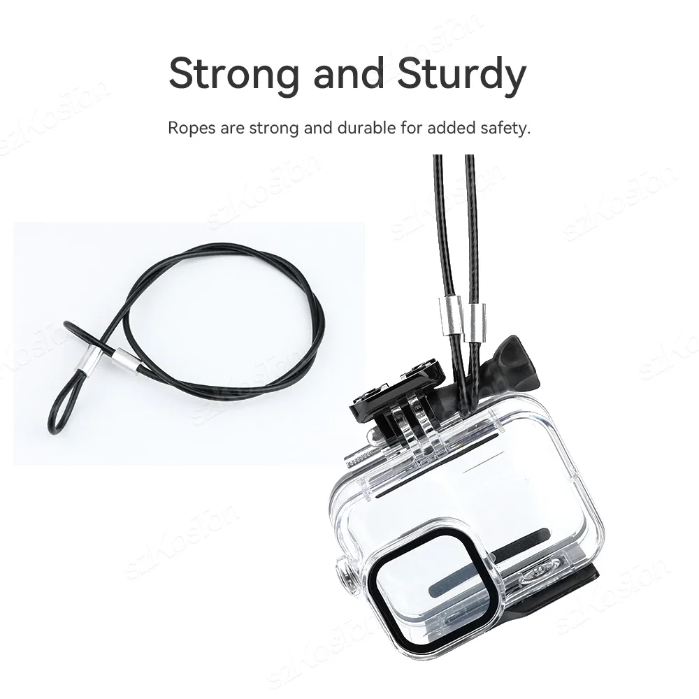 Stainless Steel Safety Rope for Action Cameras