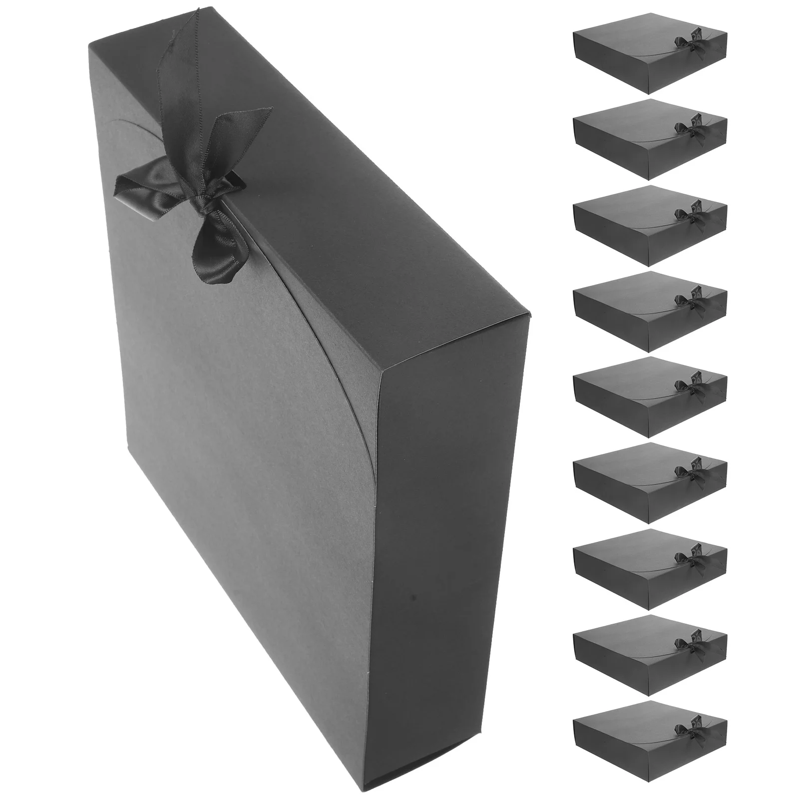 

10pcs Decorative Gift Boxes Paper Gift Wrapping Boxes for Christmas Presents Holidays Birthdays Father's Day