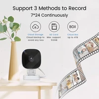 Caméra sans fil intelligente Full HD, détection de mouvement grand angle et enregistreur Audio vidéo pour Vision nocturne, Micro caméscope de sécurité domestique 3