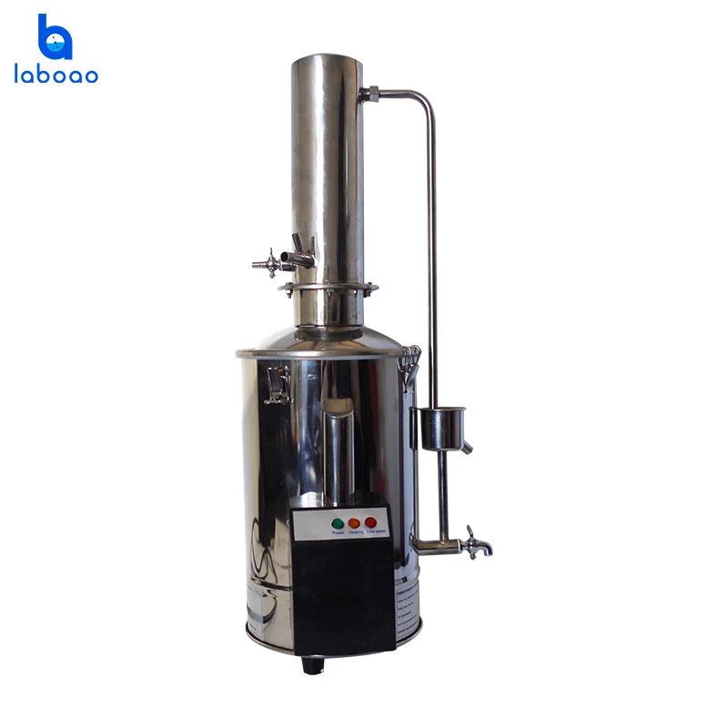 

Laboao 5L/h Stainless Steel Electric Heating Water Distiller With Control