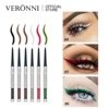 VERONNI 6 Colors Matte Eyeliner Gel Pencil Easy To Wear Colorful White Red Black Eye Liner Pen Cream Makeup Cosmetics 2