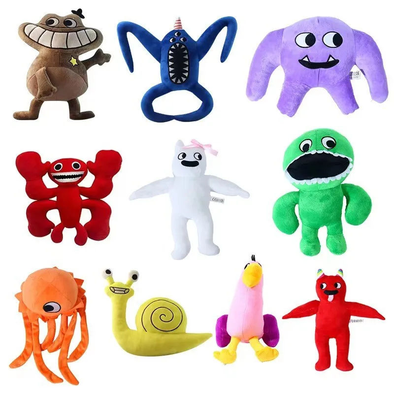 10pcs-Garten-of-Banban-Plush-Toy-Horror-Game-Figure-Doll-Cartoon