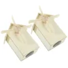 Wooden Windmill Piggy Bank 2 Pcs Kids Banks Toy Paintable Craft Projects Storage Change Box Saving Containers 1