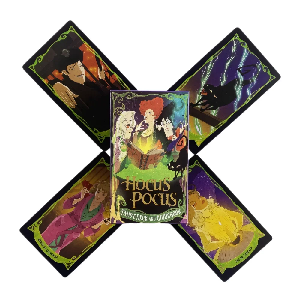 

Hocus Pocus Tarot Cards A 78 Deck Oracle English Visions Divination Edition Borad Playing Games