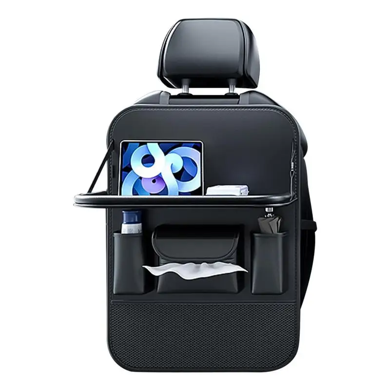 

Органайзер на спинку сиденья, поднос на сиденье автомобиля, органайзер на заднее сиденье автомобиля, органайзер на сиденье грузовика для книг, электронных товаров, хранения игрушек