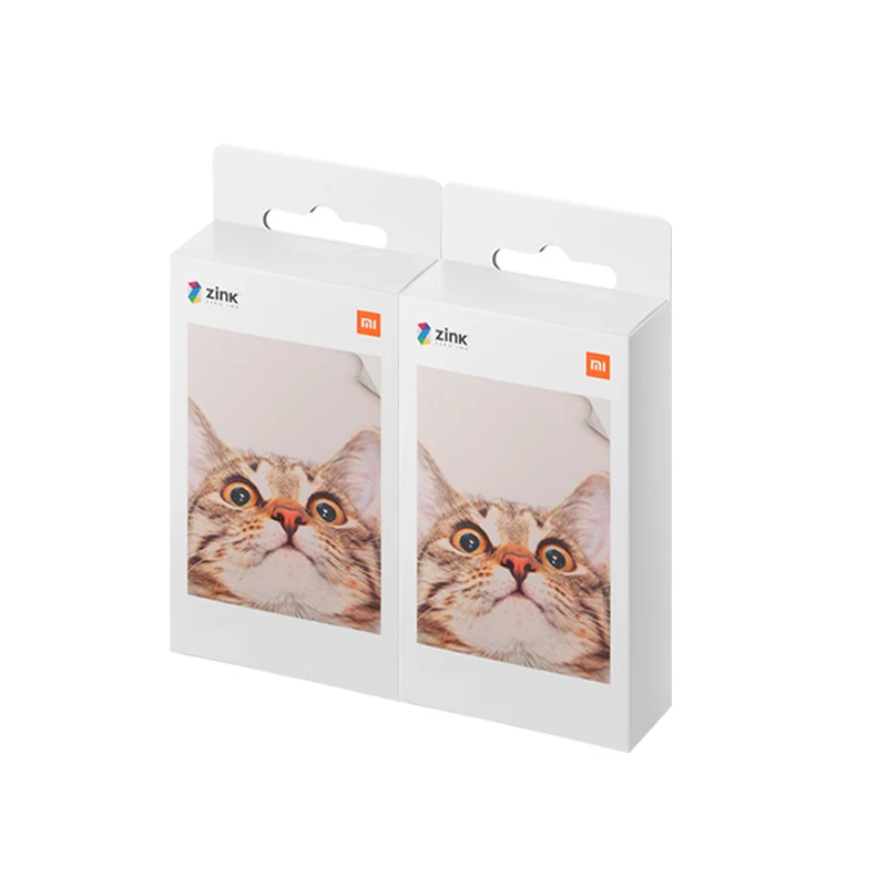 Mi Portable Photo Printer Paper Sheets ZINK Self-adhesive for XiaomiPocket Photo Printer 2x3-inch 20-sheets Paper printer sticker paper photo paper