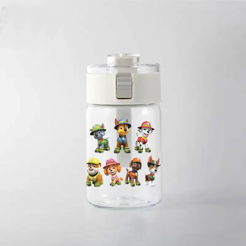 PAW Patrol Water Bottle Mini Plastic Drinking Water Cup for Girls Kids  Drop-Resistant Leakproof Portable Sports Water Bottles - AliExpress