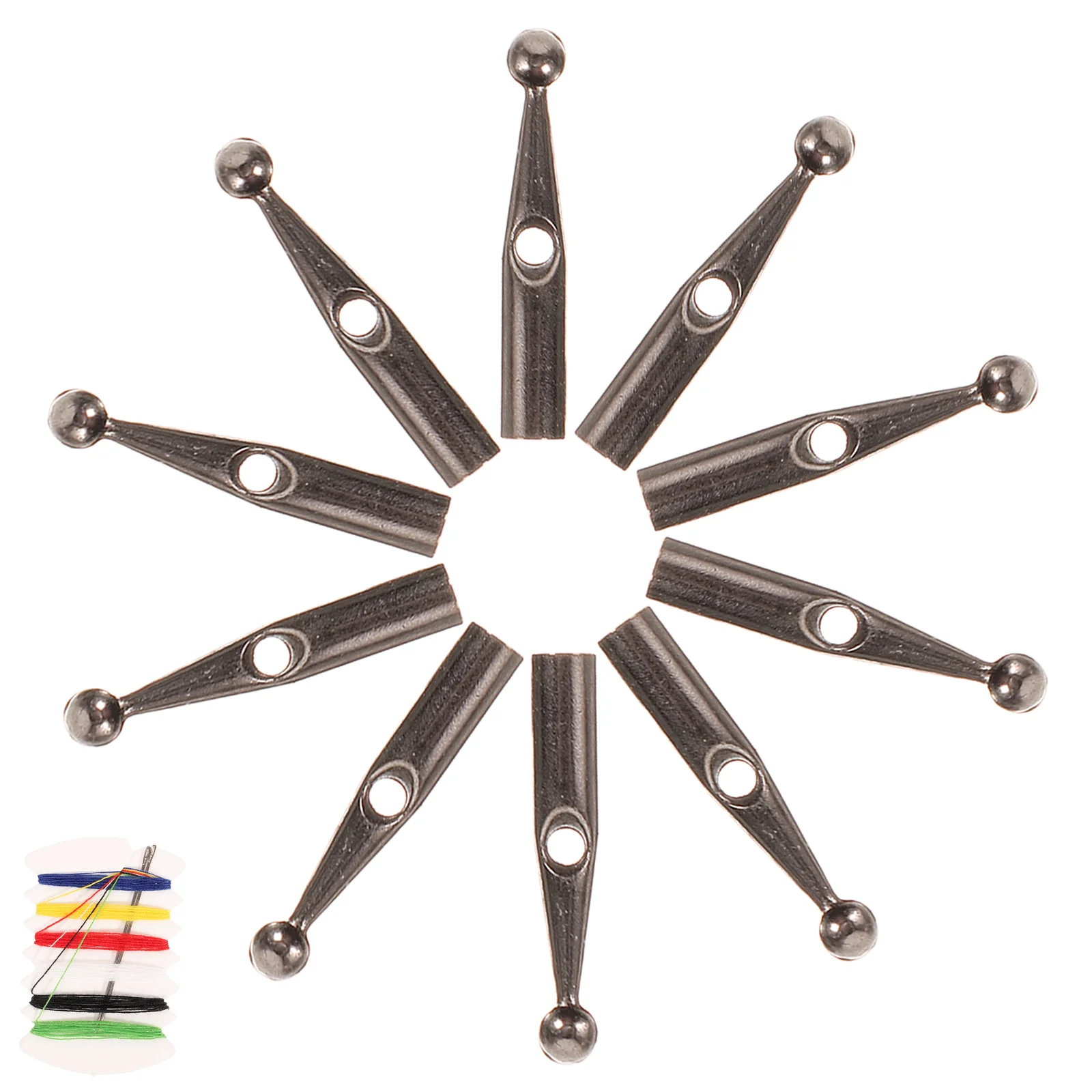 Umbrella Tail Beads Metal Umbrella Bone Cover Folding Cover Parts Replacement Tail Beads Accessories umbrella bone covers