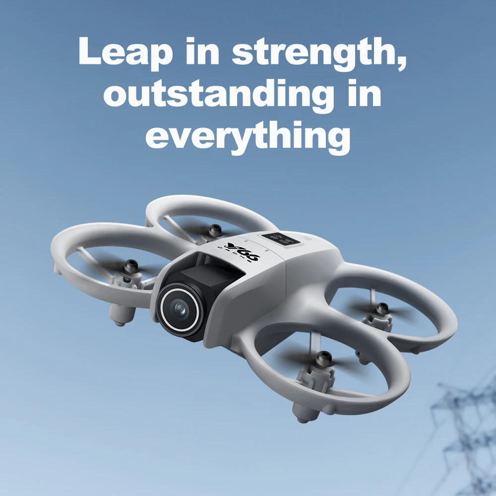 Xiaomi V66 Mini RC Aerial Drone 8K Wide Angle HD Camera Foldable Obstacle Avoidance Helicopter Toy