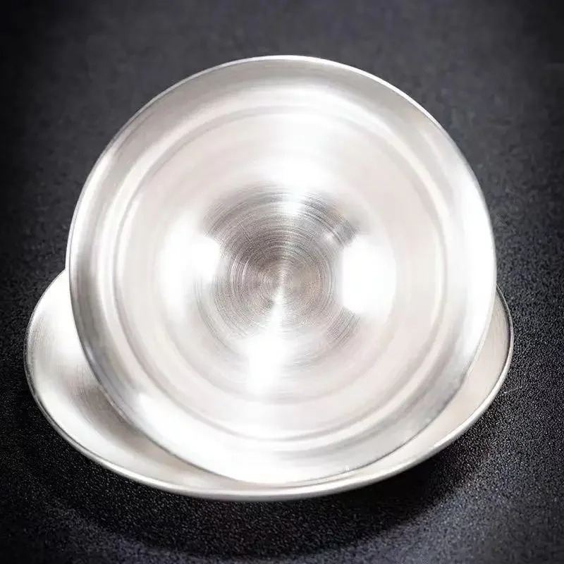 Master Hand Relief Sancai Bowl 3.3 Inches 999 Sterling Silver Covered Household Gifts High-end Tea Sets Gilt Gaiwan Supplies Bar