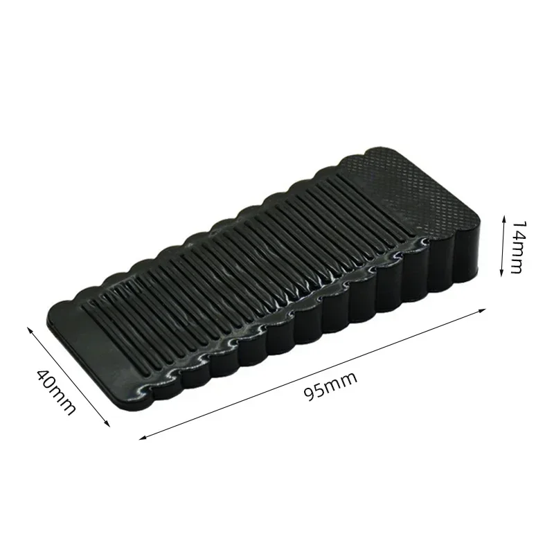 Door Stopper Silicone Door Stop Wedge Safety Stoppers Reusable Shock Absorbent Home Office Anti-Folder Hand Anti-collision Stop
