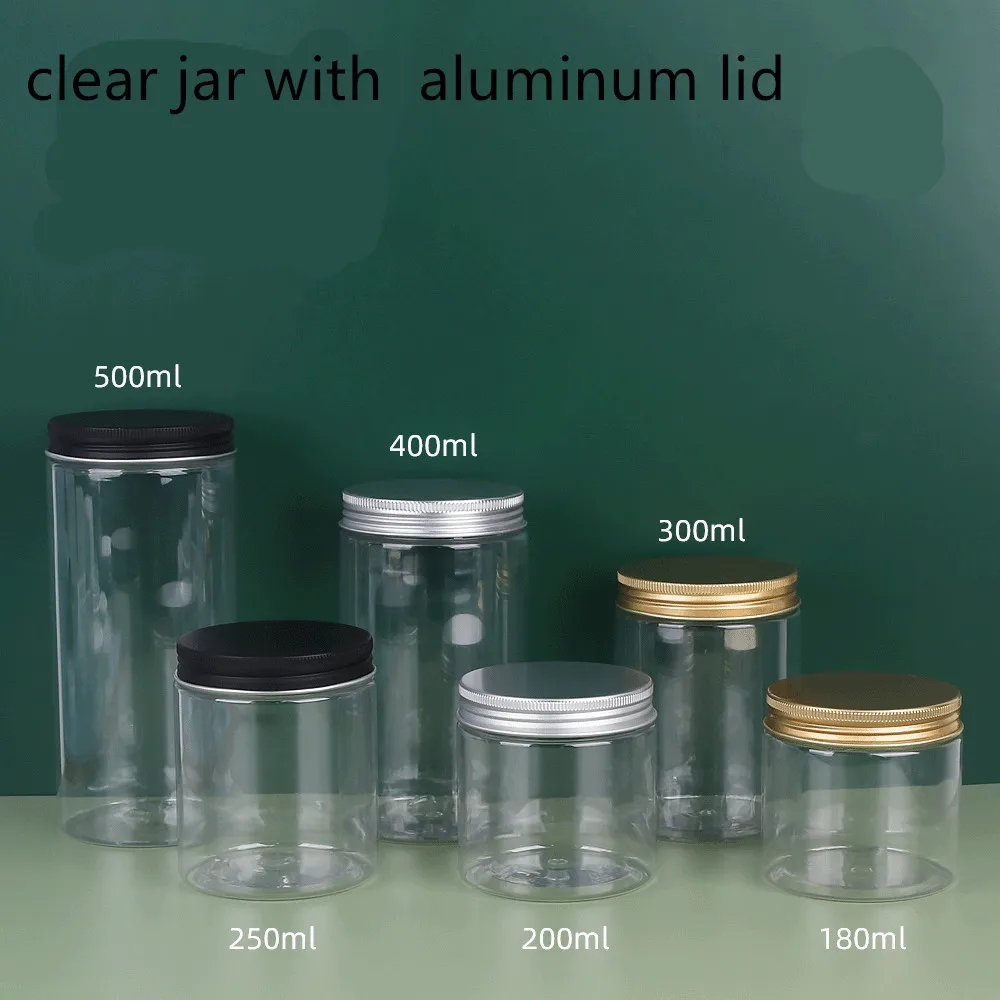 50 Barattoli In Plastica Trasparente 30ml Con Tappo In Alluminio: Perfetti Per Campioni E Fai Da Te