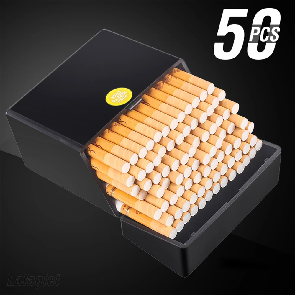 Tanio Nowy 50 sztuk o dużej pojemności papierosy przypadki wilgoć sklep