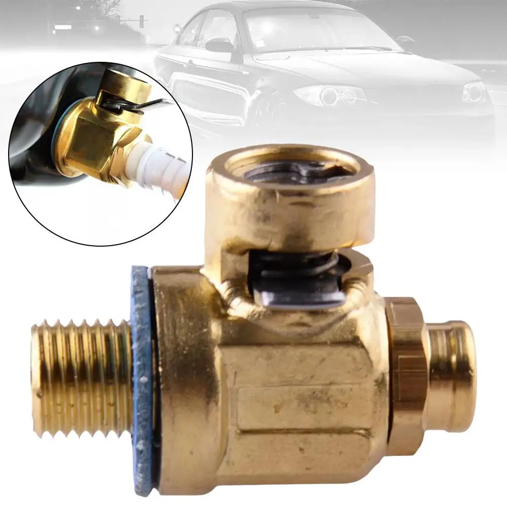 Oil Pan Drain Valve 1.5 Short Nipple Quick Oil Drain Valve with Clip For F139N Fit for Fumoto Y1E1