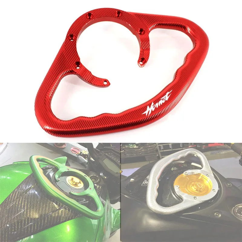 

For HONDA CB600F CB600 CB900 Hornet 600 900 CB 600 Motorcycle CNC Passenger Handgrips Hand Grip Tank Grab Bar Handles Armrest