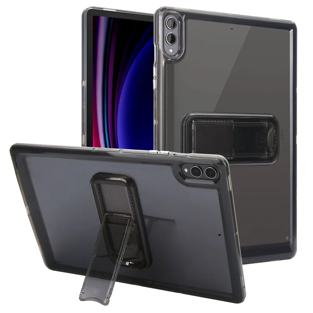 Icy Colors Acrylic TPU Shockproof Protective Tablet Case with Adjustable Kickstand
