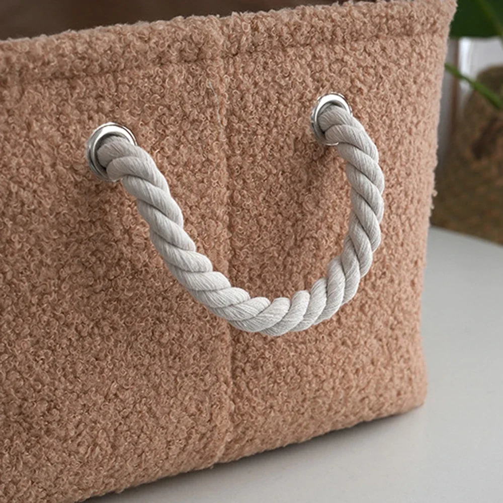 Plush Pet Storage Basket 4