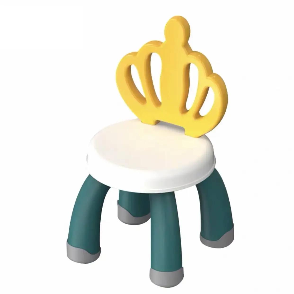 детский стульчик Taburete Madera Children's Stool Back Chair Plastic Thickened Baby Cartoon Family Seat Non-slip Eating Bench
