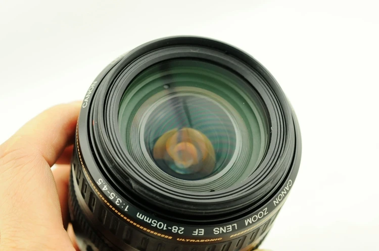 Фото Бывший в употреблении Canon EF 28-105 мм для стандартного зум-объектива USM 3,5-4,5 для зеркальных камер Canon №4
