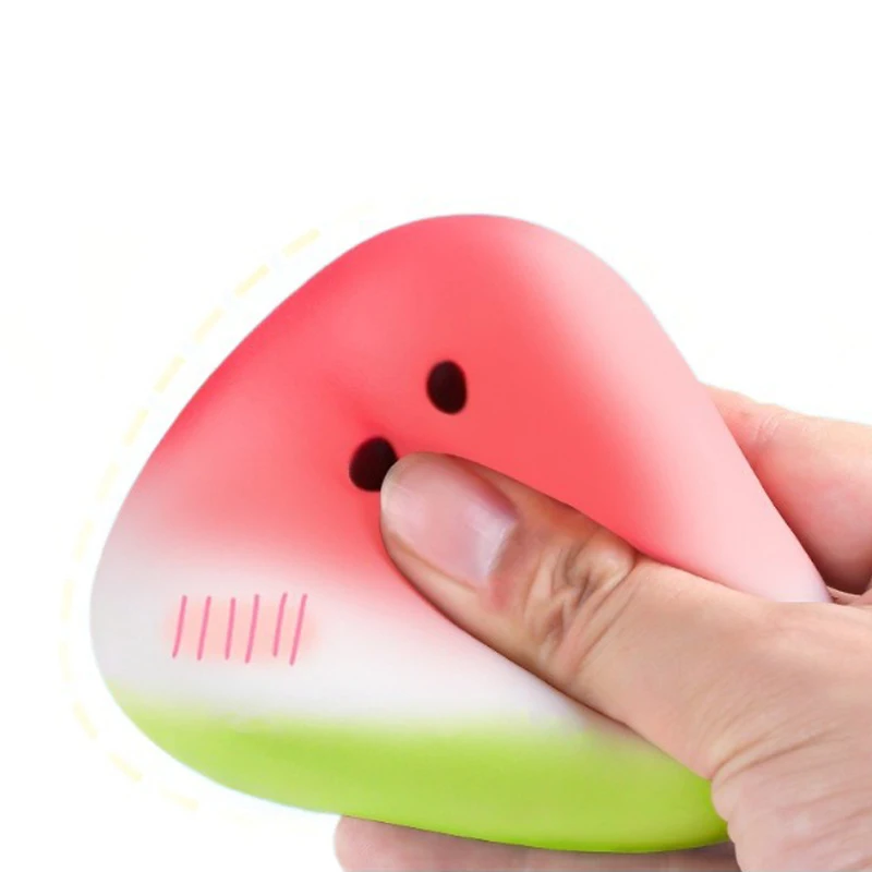Watermelon Squishy Toys Slow Rising Stress Reliever Fruit Squeeze Toy for Kids Party Gifts taba squishy