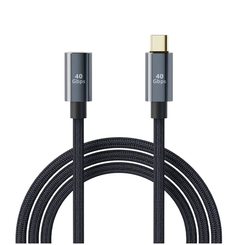 Thunderbolt4USBCExtensionMaletoFemaleUSB4Extend40GbpsData