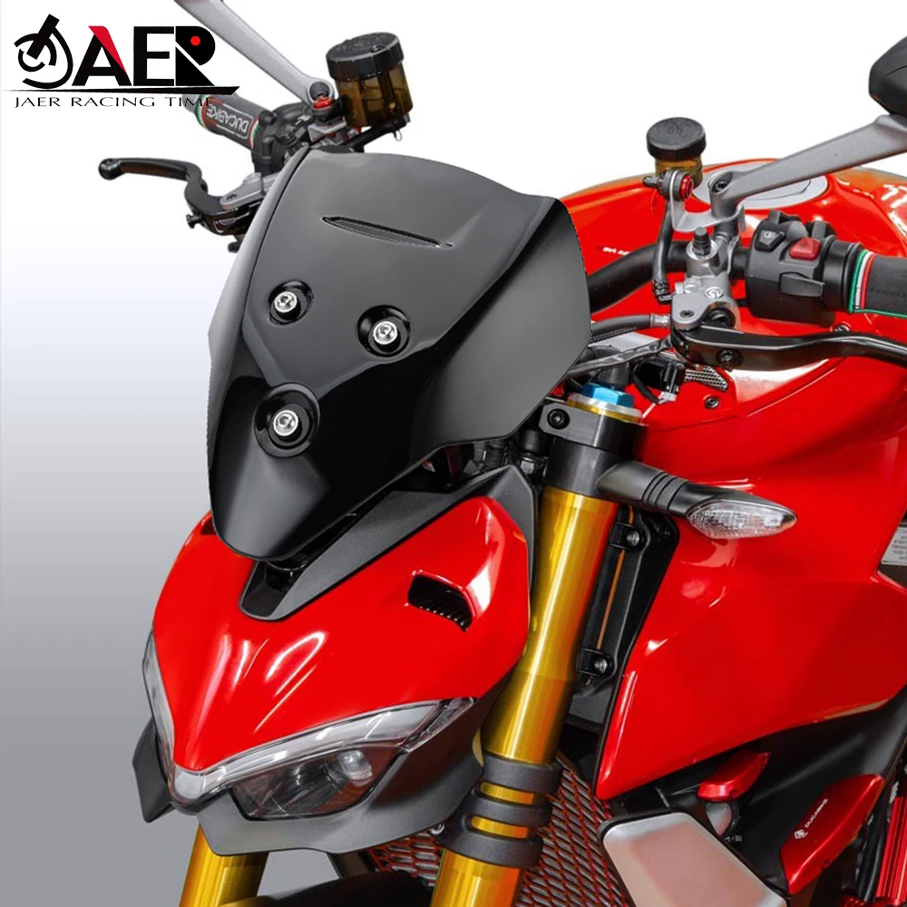 

Ветровое стекло для мотоцикла Ducati Streetfighter V4 V4S V4SP 2020 2021 2022, дефлектор для мотоциклов
