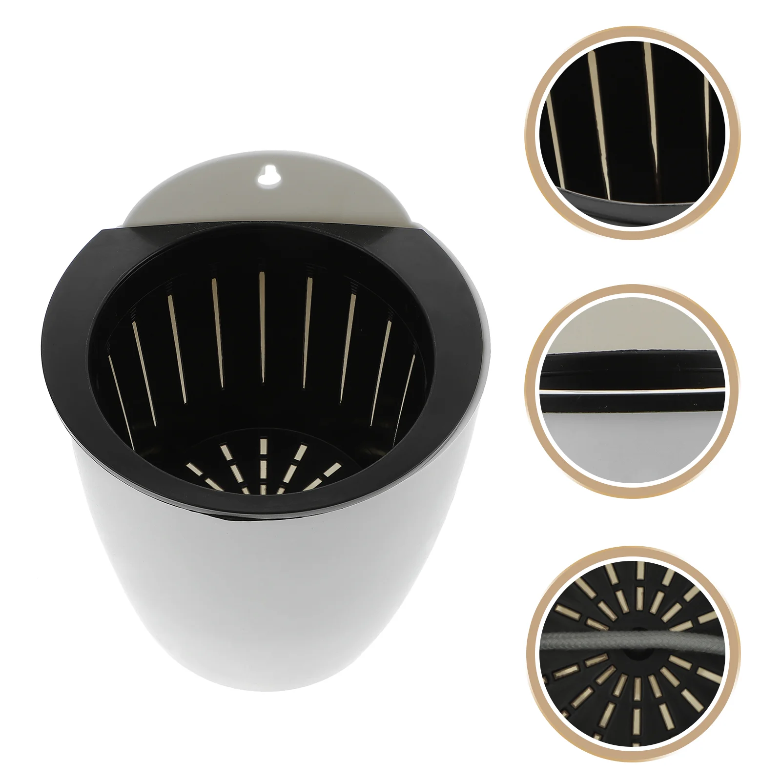 

7 Pcs Simple Flowerpot Plant Pots Indoor Holders for outside Plastic Self Watering