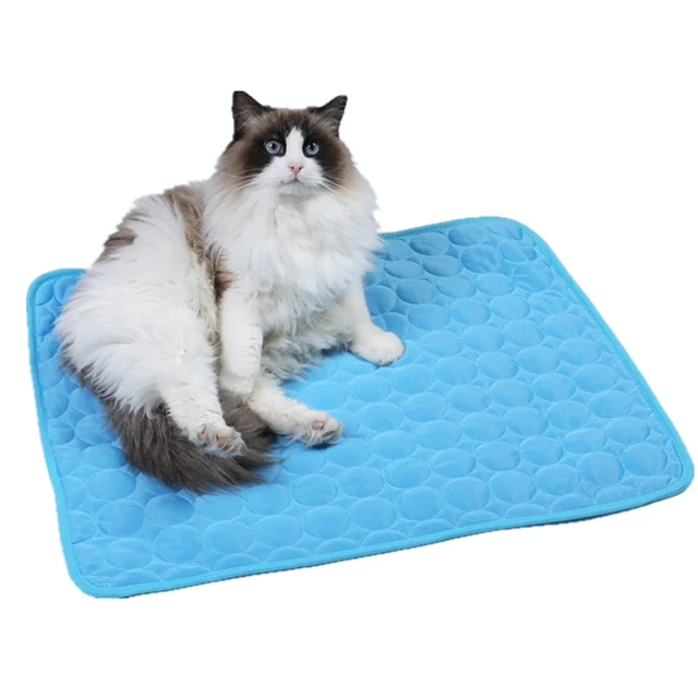 DualPet Dog Cat Summer Cooling Pad Mat Washable Puppy Big Dog Ice Gel Bed Mattress Cool Mascotas Cushion Blanket 4