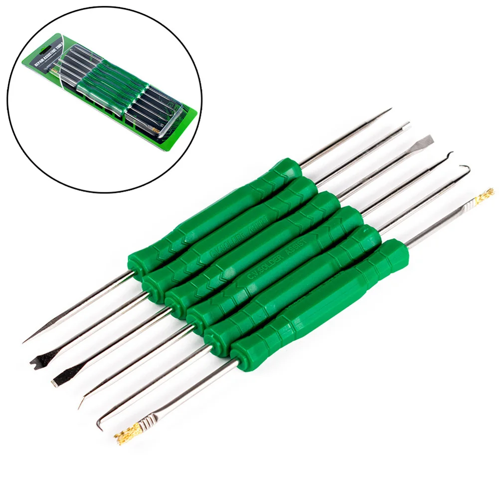thumbnail image 2 of 6-Piece Soldering Assist Tool Kit - PCB Cleaning & Electronic Component Welding Tools 2 of 12