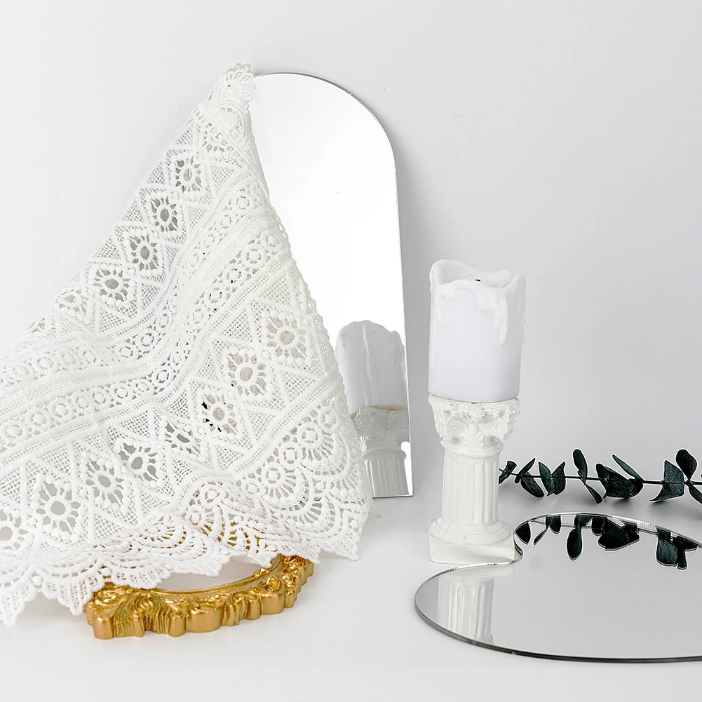 Ins Photo Props Acrylic Mirror Reflection Board Reflector Photography Props Shooting Background Home Ornaments Posing acrylic mirrors