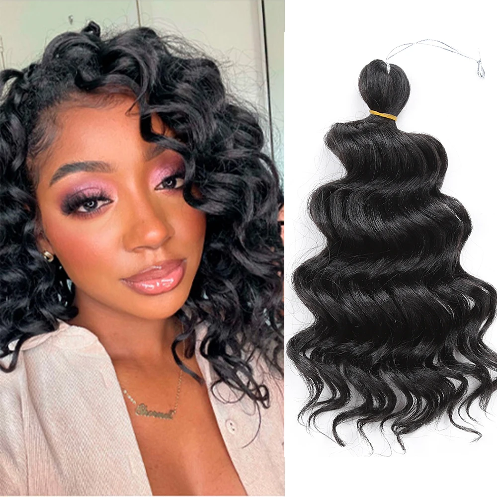 Deep Wave Hair Crochet Braids  Ocean Wave Crochet Hair Styles