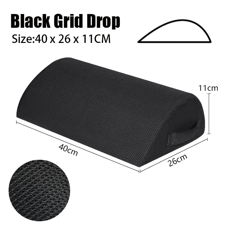 Ergonomic Memory Foam Leg & Knee Support Pillow with Massage Footrest