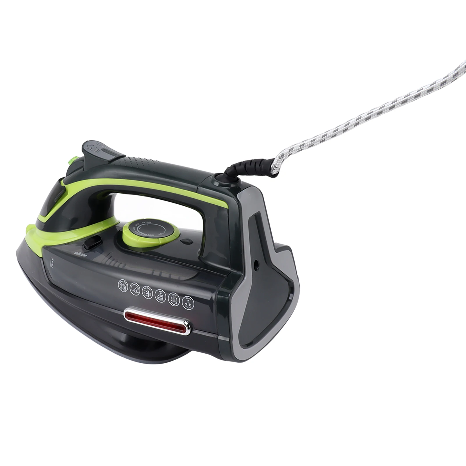 Electric Iron UK Plug 220V 2400W Wet and Dry Dual Use Home Steam Iron For Coat Shirt Pants Short Sleeve 4