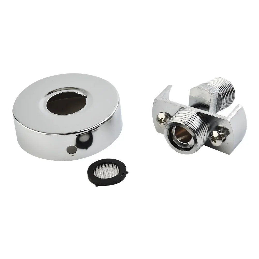 Intake Pipe Angle-Adjustment Shower Copper Shower Mixer Eccentric Union Extended Corner Shower-Faucet Universal Bent Feet Parts