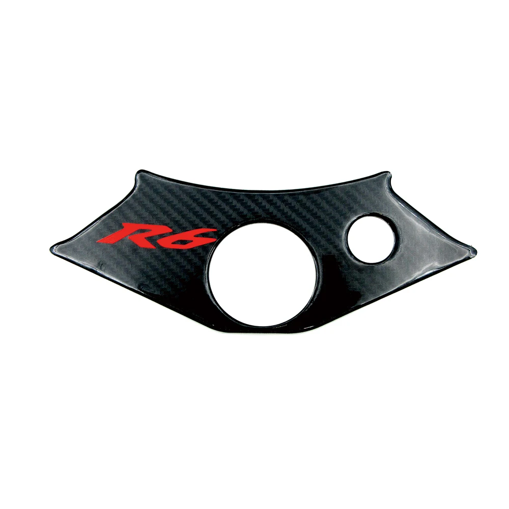 

Motorcycle 3D Lowering Triple Tree Front End Upper Top Clamp Sticker For Yamaha R6 YZFR6 YZF-R6 YZF600 1998 1999 2000-2002 Decal