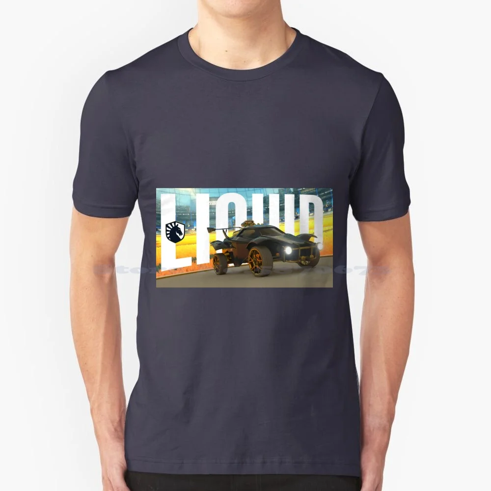 Rocket Soccer League T Shirt 100% Cotone Tee Rocket League Gamer Chat Ottano Car Gaming Boost Videogiochi Giochi Nrg Soccer