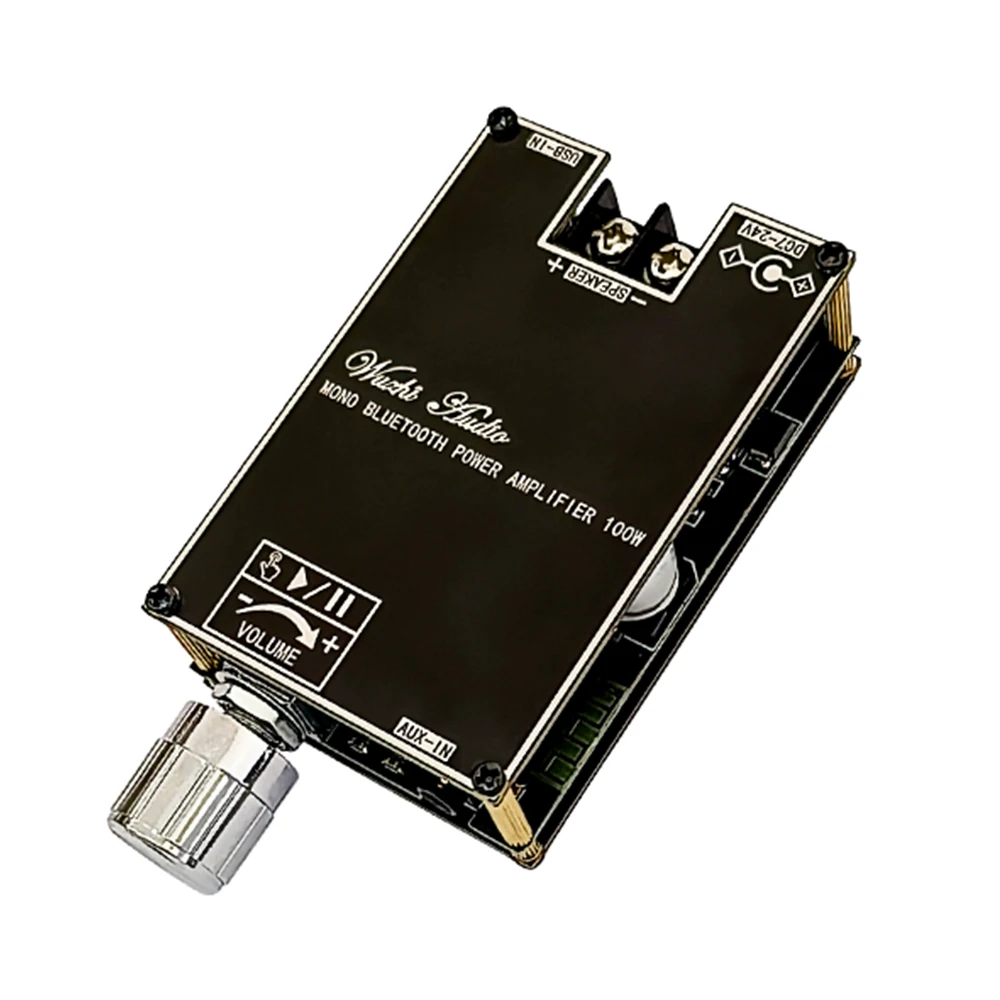 Bluetooth アンプ ZK-1001B Mono 100W Bluetooth 5.1オーディオパワーアンプ