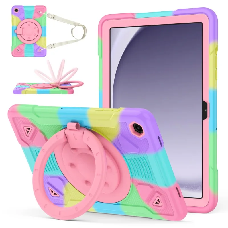 Vibrant Kids Tablet Case with Pen Tray and Enhanced Protection