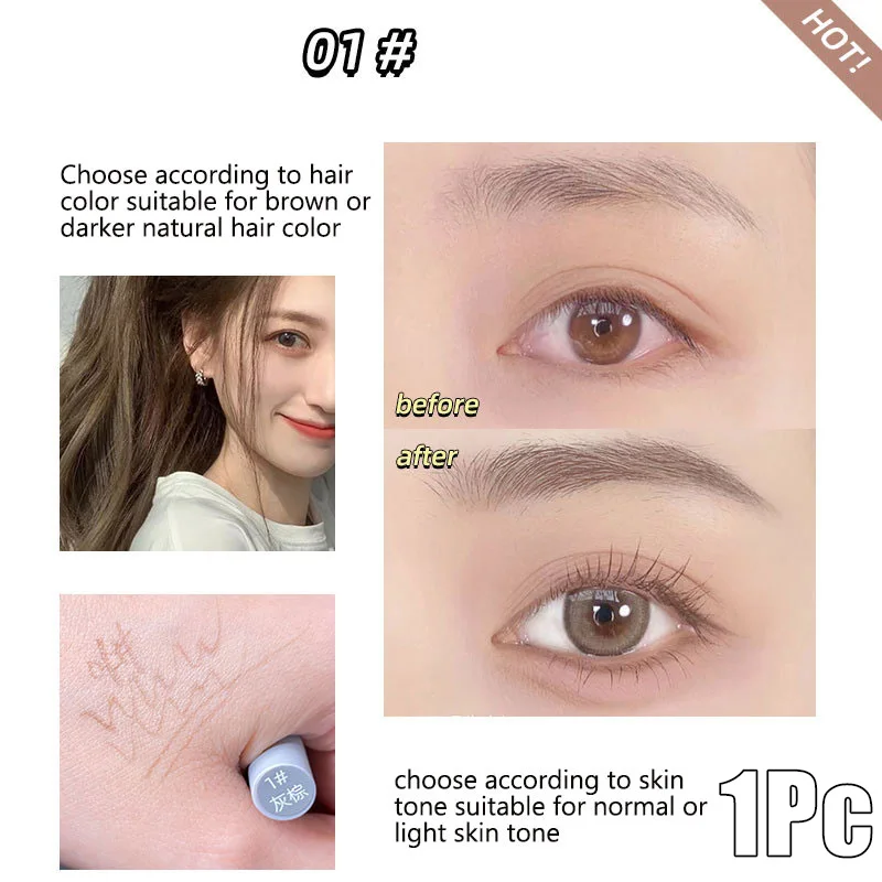 1Pc 001 Grey Brown