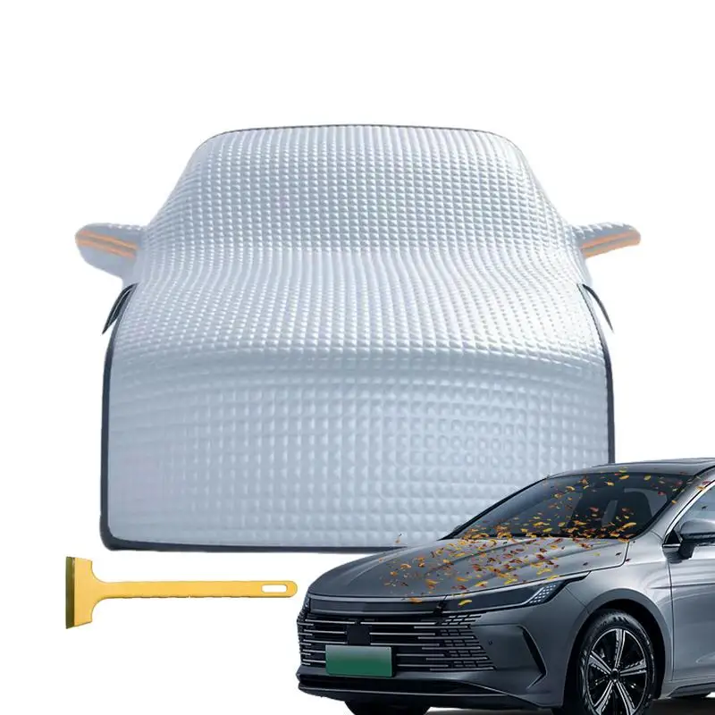 

Snow Windshield Cover For Car Sun-Proof Thickened Frost Guard Dustproof Frost Guard With Reflective Strip For All Seasons