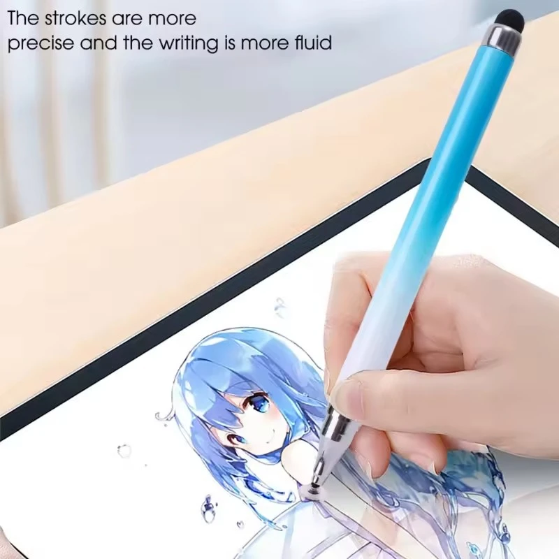 Stylus Pen Universal For Android IOS Drawing Capacitive Screen Touch For Xiaomi Samsung 2 in 1