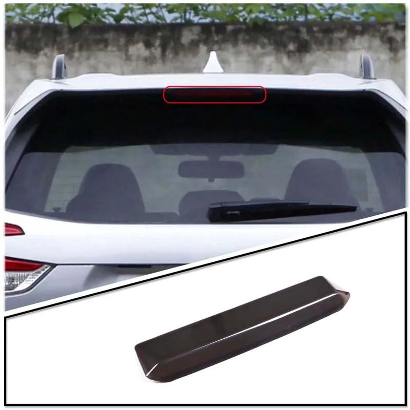 Abs Transparent Grey Blackout High Mount Brake Light Cover Lamp Shell