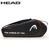 New HEAD Tennis Racket Bag For 3 Rackets Training Sport Competition Shoulder Hand Bag Squash Badminton Raquete De Padel Bag 1