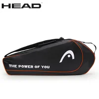 New HEAD Tennis Racket Bag For 3 Rackets Training Sport Competition Shoulder Hand Bag Squash Badminton Raquete De Padel Bag 1