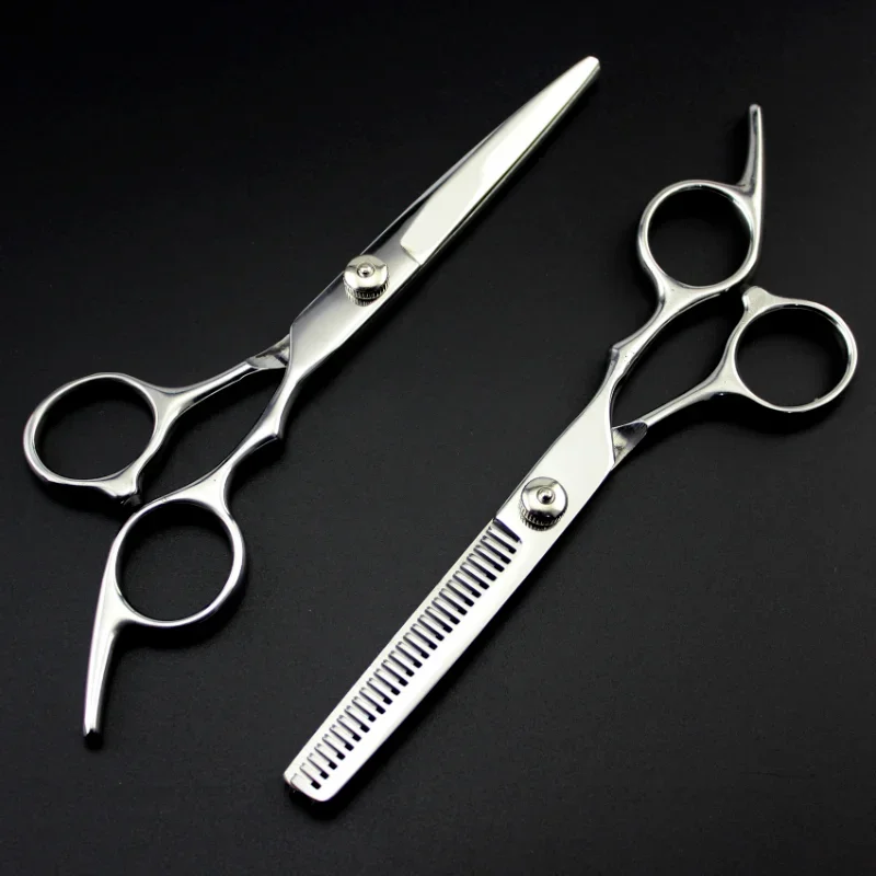 Hairdressing Scissors Professional High Quality Hair Cutting+Thinning Scissors Salon Shears Barber Scissors Shop images - 6