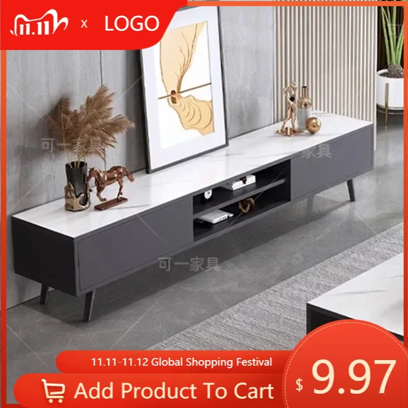 

Fashion Living Room Tv Cabinet Style Portable Storage Lowboard Television Stands Foot Suporte Para Tv Salon Furniture MQ50DS
