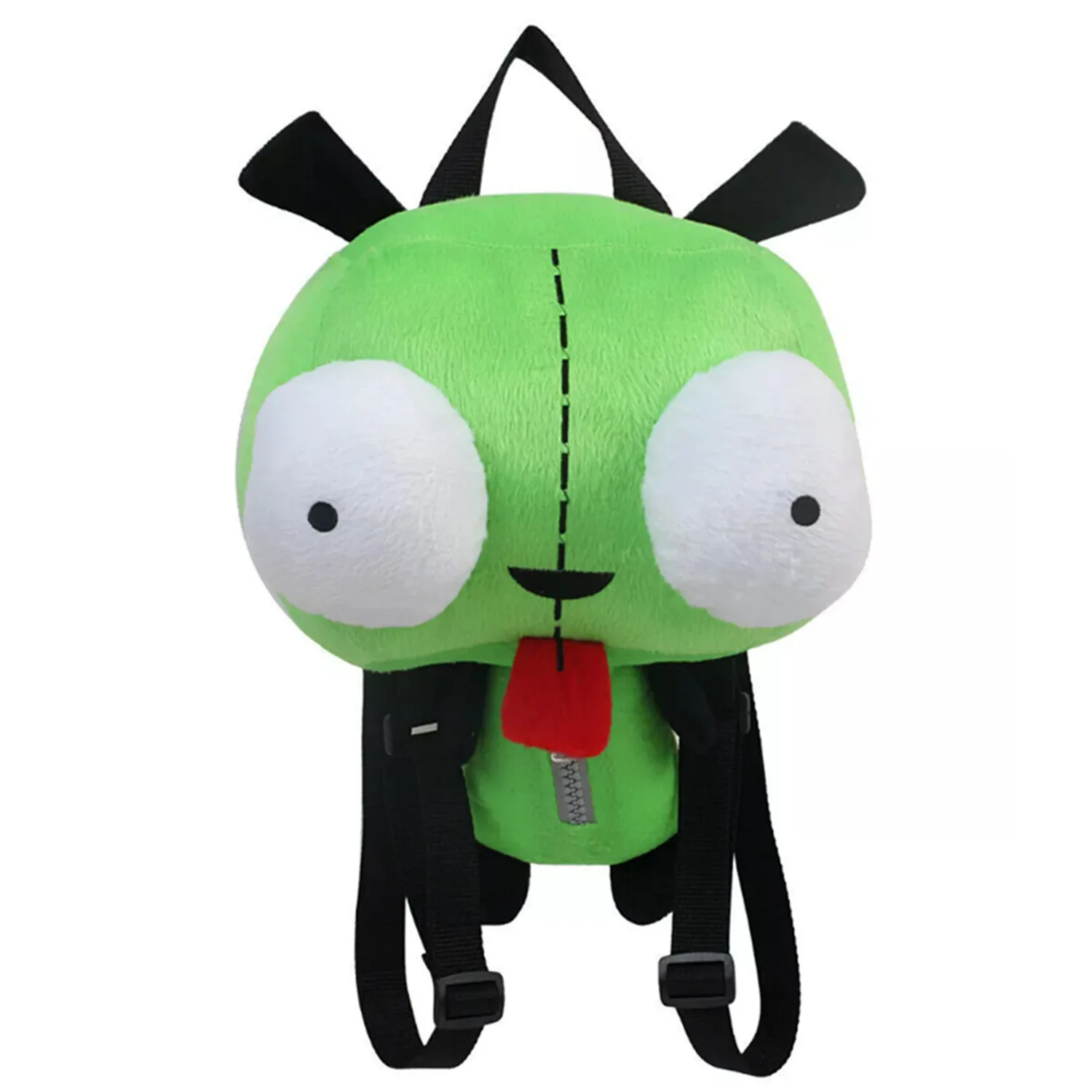 Cute Alien Invader Zim Gir in Dog Suit Plush Kids Girls Backpack Bags Children Student Stuffed Schoolbag 1