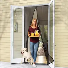 

Summer Anti Mosquito Insect Fly Bug Curtains Net Door Screen Kitchen Curtains ployester fiber Curtains Mesh Screen Magnets