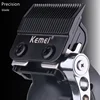 Kemei 2299 Barber Cordless Hair Trimmer 0mm Zero Gapped Carving Clipper Detailer Professional Electric Finish Cutting Machine 3
